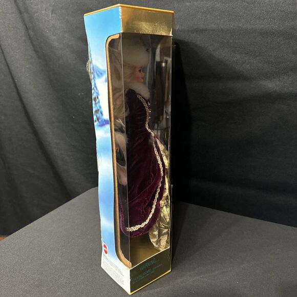 1996 Holiday Barbie Special Edition. Rare Purple Eyes!!! - Picture 5 of 5